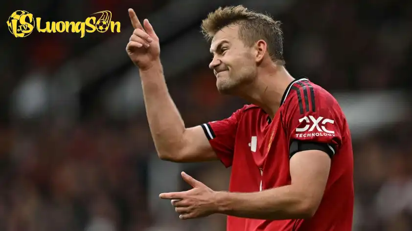 De Ligt đang quá hay ở MU - Ảnh: Goal De Ligt đang quá hay ở MU