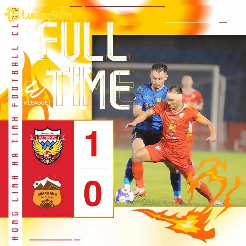 HAGL nhận thất bại 0-1 trước Hồng Lĩnh Hà Tĩnh ở vòng 10 V.League